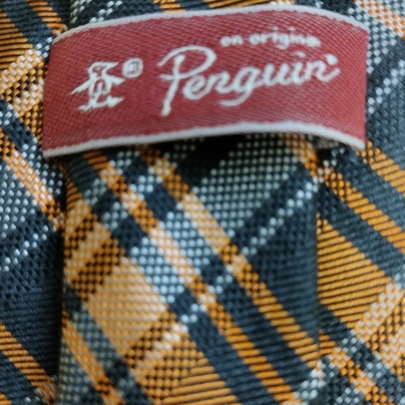 Original Penguin Other - Penguin Plaid Neck Tie T120